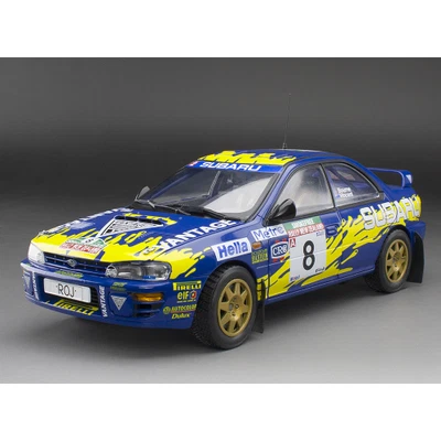 SUBARU IMPREZA N.8 RALLY NEW ZELAND 1997 P.BOURNE-C.VINCENT 1:18 Sunstar Auto Ra - Immagine 1 di 2