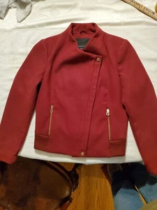 Attention Vintage Burgandy Womens Blazer - Picture 1 of 8