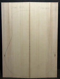 SALVAGED OLD GROWTH SITKA SPRUCE GUITAR TOP AAA DREAD ECO-FRIENDLY TONEWOOD - Foto 1 di 4