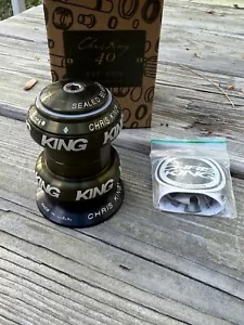 RARE NIB Chris King 40th Anniversary 1 1/8" Headset Olive Crate Green - Picture 1 of 6