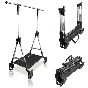 Espositore per rappresentanti Soopl Fashion Trolley appendiabiti su ruote - Foto 1 di 3