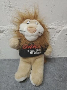 1999 DARE America Lion Plush 12" Stuffed Animal Education to Resist Drugs - Picture 1 of 6