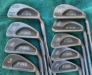 Ping Karsten II (2) Toe-Heel Balance, Red Dot* Iron Set 3-9, PW, SW - RH - Picture 1 of 12