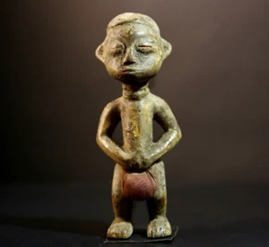 African BENIN Figure Antique Vintage Handcrafted Sculpture Art Statue-G5006 - Picture 1 of 24