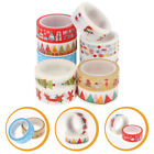 12 Rolls Japanese Paper Christmas Washi Tape Notebook Tapes Present