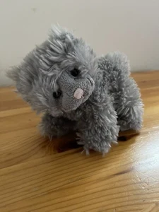 Second Nature Design Simply Irresistible Grey Cat Kitten Soft Toy Plush 5" - Picture 1 of 8