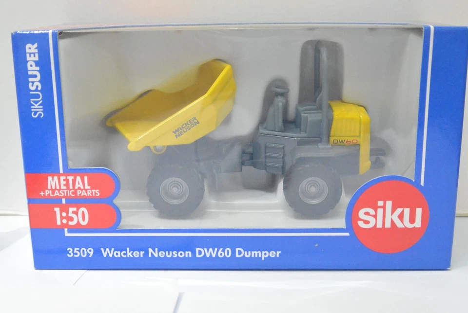 Siku 1:50 DieCast car Wacker Neuson DW60 Dumper #3509 - Image 1 of 1