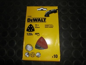 DeWALT Dreieck-Schleifpapier DT3090 K40 10 St. Klettfix, f. z.B. D26430 u. and  - Bild 1 von 1