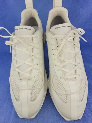 YOHJI YAMAMOTO Y-3 ADIDAS Shiku Run Chunky Sole Ivory/White Men's Size 12 - Image 1 of 4