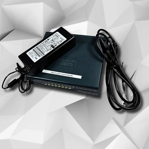 Juego de (2) dispositivos de firewall de seguridad adaptativa VPN Cisco ASA5505 V05 y V08 - Imagen 1 de 5