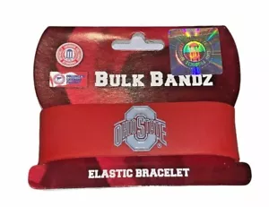 Pulsera de equipo Ohio State Buckeyes a granel Bandz de la NCAA ¡NUEVA!¡! - Imagen 1 de 2