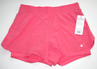 Layer 8 Cross Country Running Shorts with Built-In Liner and Pockets Pink XL