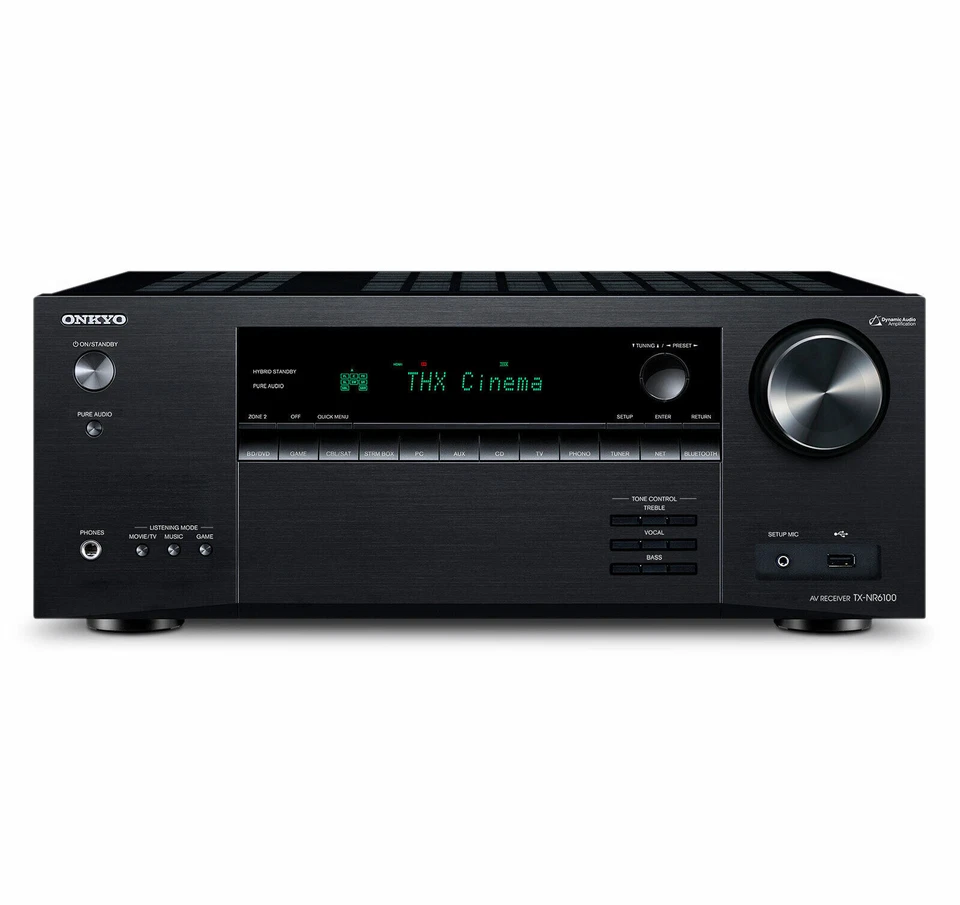 Onkyo TX-NR6100 7.2-Kanal AV Receiver - Schwarz