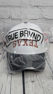 True Brvnd Austin Texas Longhorns schwarz weiß Druckknopflasche Mütze - Bild 1 von 5