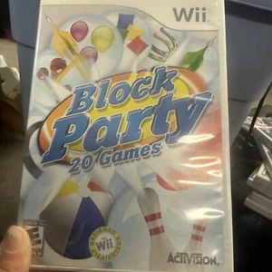Block Party Nintendo Wii 2008 Video Game - Complete with Manual - Picture 1 of 4