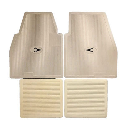 For 1955-1961 Chrysler Plymouth Dodge DeS Front & Rear Interior Floor Mat Set - Image 1 of 4