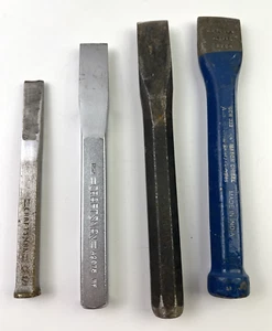 Lot of 4 Chisels Craftsman C-1/2, 42975, Soo Lines 1-1/4 Mason Chisel - Picture 1 of 7