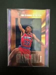 1994-95 Skybox Hoops Grant Hill NBA Co-Rookie of the Year + Others - 4 Card Lot