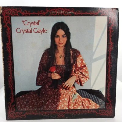 Crystal Gayle Album Vinyl 1976 United Artists Records Country Music Crystal - Image 1 of 4