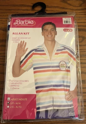 CAMISA COSPLAY DISFRAZ HALLOWEEN BARBIE'S FRIEND ALLAN TALLA ADULTO PEQUEÑA/MEDIANA Foto 1 de 2