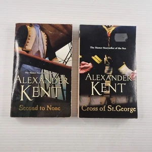 2x Alexander Kent Paperback Books Bundle Lot Adventure, War - Picture 1 of 6
