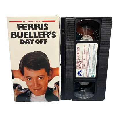 Ferris Bueller’s Day Off (VHS) Matthew Broderick, Mia Sara, Alan Ruck V11 - Image 1 of 3