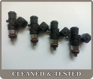 Injectors 0280158046 8200292590 h82292589  Renault 1.2  set of 4 CLEANED&TESTED - Imagen 1 de 4