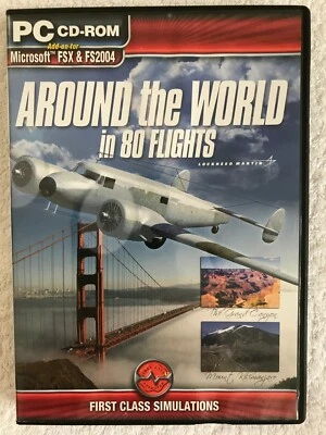 Around the World in 80 Flights - Windows PC - Complete - FS2004 & FSX - Image 1 of 4