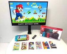 Surmake Super Mario Nintendo PERSONNALISÉ | surmake d'anniversaire pour enfants