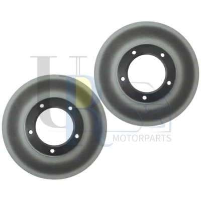 适用于丰田皮卡 1984 1986 1987 1988 - 1995 2 件中心制动转子前部 — 第 1/2 张图片