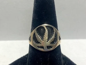 Anillo de hierba en maceta de plata de ley .925 * - Imagen 1 de 2