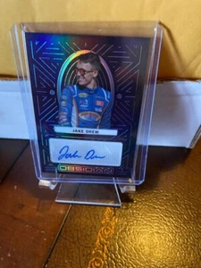 2023 CHRONICLES OBSIDIAN RACING JAKE DREW ELECTRIC ETCH AUTO AUTOGRAPH CARD - Picture 1 of 2