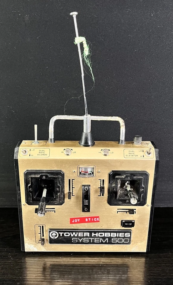 Vintage Tower Hobbies System 500 Remote Control Transmitter - Image 1 of 4
