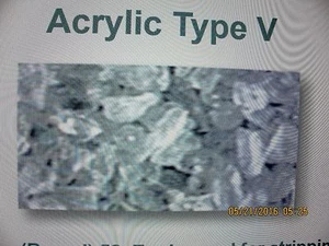 5 lb. Plastic Acrylic Type V Blasting Media 16/20 Sandblasting Military Aviation - Picture 1 of 5
