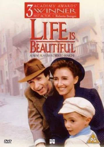 Life Is Beautiful DVD Roberto Benigni cert PG Expertly Refurbished Product - Image 1 of 2