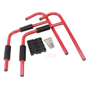 100lbs Folding Hanger Wall Mount Kayak Rack Storage Steel Surfboard Canoe Hanger - Picture 1 of 8