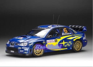Sunstar 1:18 Subaru Impreza WRC07 #6 Model Car Diecast Metal Ornaments Display - Picture 1 of 11