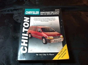 Chilton's Chrysler Caravan-Voyager-Town & Country 1984-95 Repair Manual PN20300 - Imagen 1 de 6