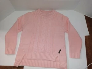 SUÉTER DE ALGODÓN DE PUNTO PUTIAN NIÑOS, rosa, ¡NUEVO, 5t!¡! - Imagen 1 de 6