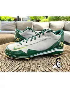 Nike Air Swingman Griffey Metal Baseball Cleats Sz 16 Oregon Ducks DJ Metalf PE - Picture 1 of 13
