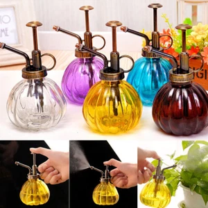 Vintage Plant Flowers Water Mister Spray Glass Watering Can Bottle Garden 250ml - Picture 1 of 13