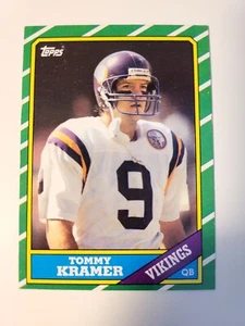 1986 Topps Tommy Kramer card #293 - Picture 1 of 2