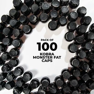 Kobra Monster Fat Caps - Confezione da 100 - Foto 1 di 2