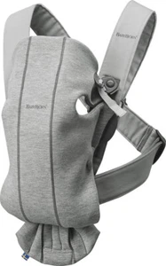 BabyBjörn Babytrage Mini 3D-Jersey Hellgrau - Bild 1 von 7
