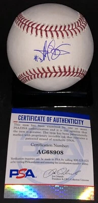 Harold Baines Firmado Autografiado Medias Blancas de Chicago OML Béisbol PSA/ADN Foto 1 de 2