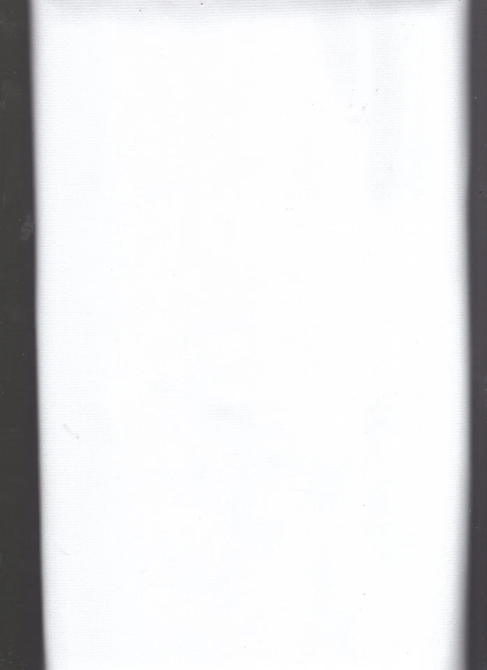 1/3 yard white miss ann 100% polyester 60" wide fabric doubleknit - Image 1 of 1