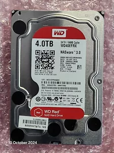 Western Digital 4TB 3.5" SATA HDD - WD40EFRX-68WT0N0, DCM: HARNNTJMAB - Picture 1 of 2