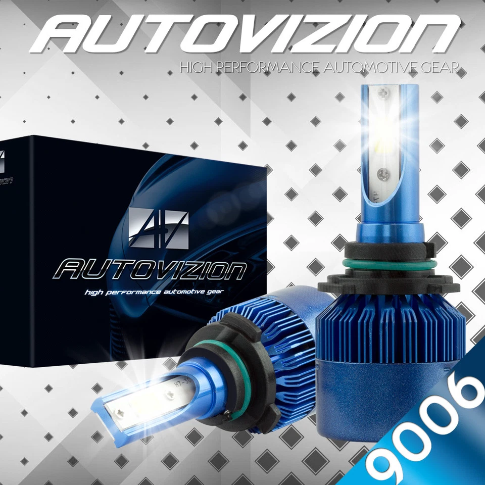 Kit de faros LED HID AUTOVIZION 9006 blanco para Oldsmobile Bravada 1996-2004 Foto 1 de 1