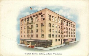 Blair Business College, Spokane, Washington, Vintage Postkarte - Bild 1 von 2