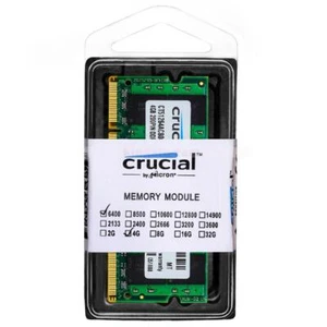 Crucial 4 GB DDR2 800 MHz PC2-6400 SO-DIMM Laptop Memory for Dell Latitude E5500 - Afbeelding 1 van 6
